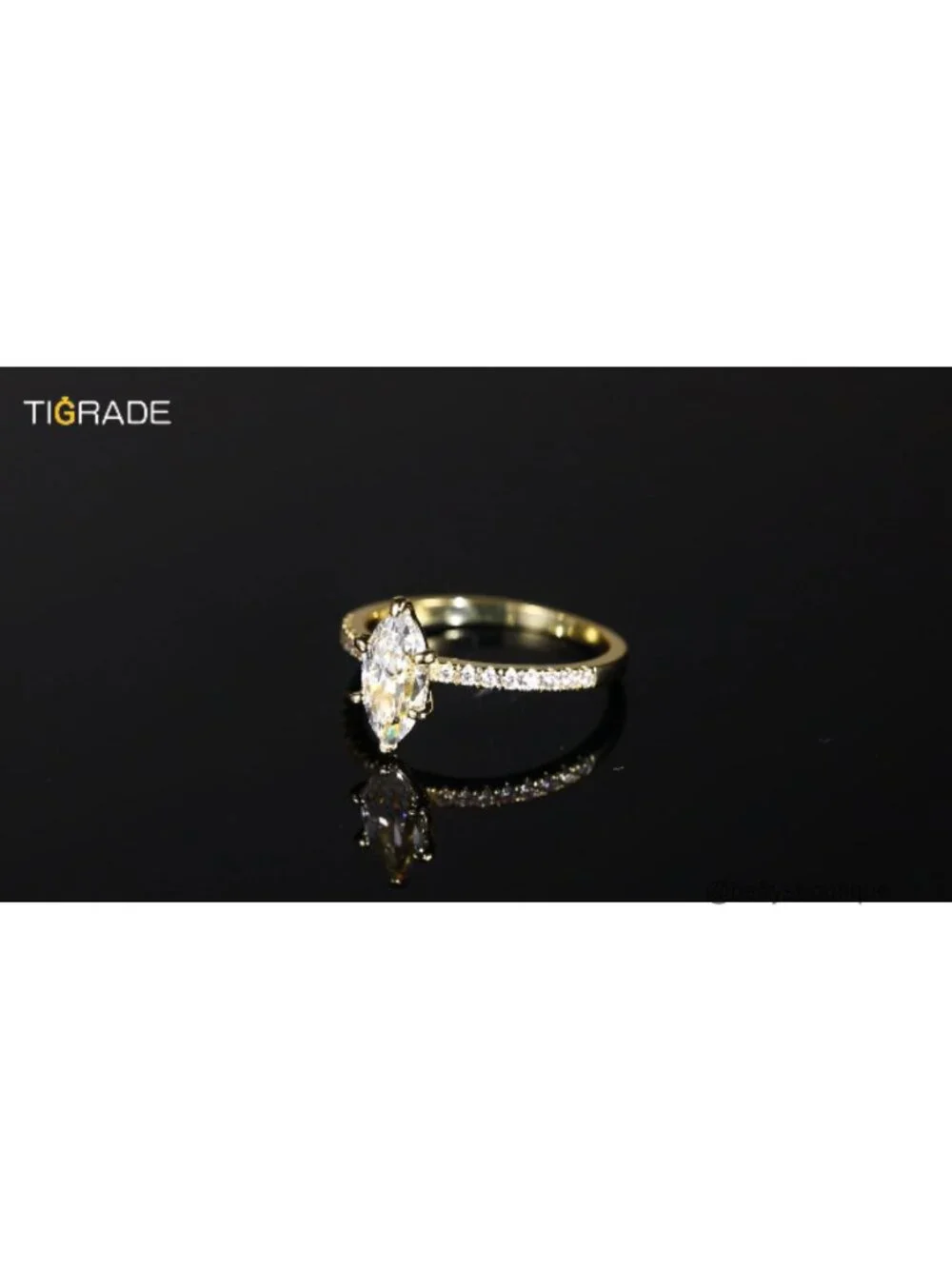 2CT Marquise Cut Cubic Zirconia Engagement Ring Promise Wedding Band Sz 3-12